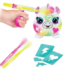 Bamse - 10 cm - Neon Mini Mystery Kit>Airbrush Plush Hot