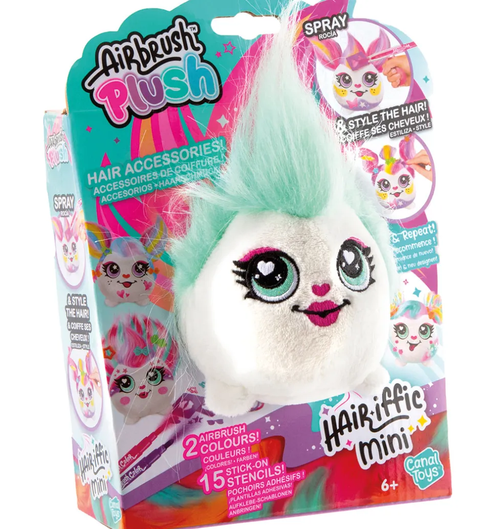 Bamse - 10 cm - Hair'iffic Mini - Posh>Airbrush Plush