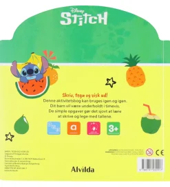 Aktivitetsbog - Disney Stitch - Skriv, Tegn & Visk Ud>Alvilda Hot