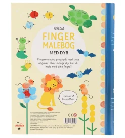 Aktivitetsbog - Fingermalebog Med Dyr - Dansk>Alvilda New