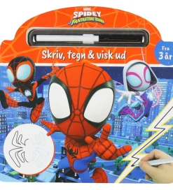 Aktivitetsbog - Marvel Spidey - Skriv, Tegn & Visk Ud>Alvilda Online