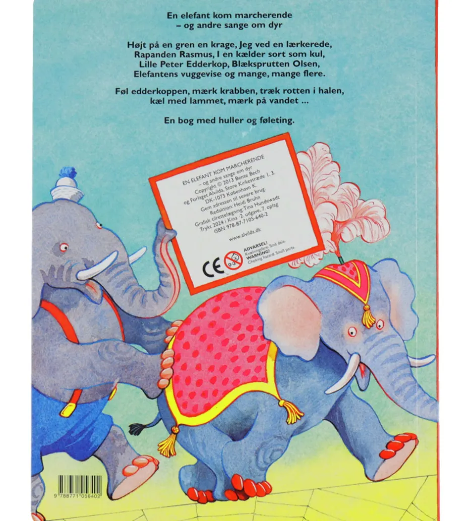 Bog - En elefant kom marcherende>Alvilda