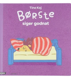 Bog - Minisjang - Børste Siger Godnat - Dansk>Alvilda Hot