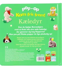 Bog - Pop-op - Kom Frit Frem - Kæledyr - DA>Alvilda Best