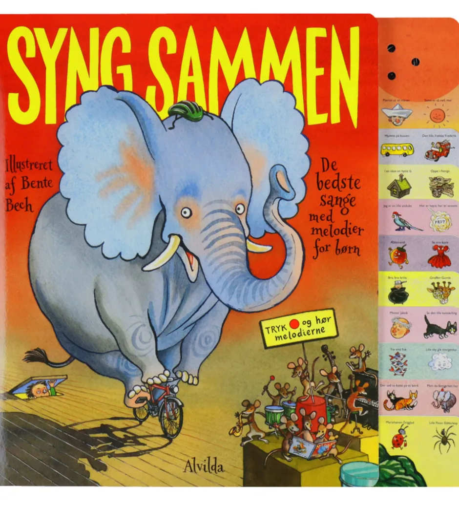 Bog m. Lyd - Syng sammen - De bedste sange med melodi>Alvilda Clearance