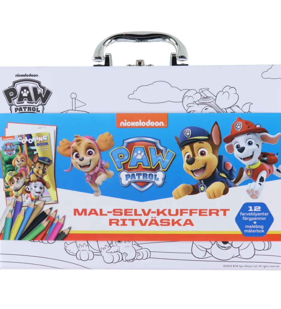 Kuffert - Paw Patrol - Mal Selv Kuffert>Alvilda Discount