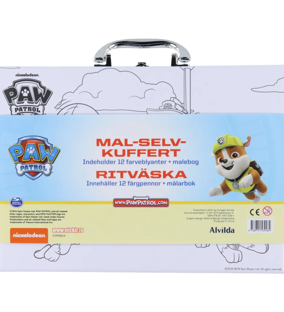 Kuffert - Paw Patrol - Mal Selv Kuffert>Alvilda Discount