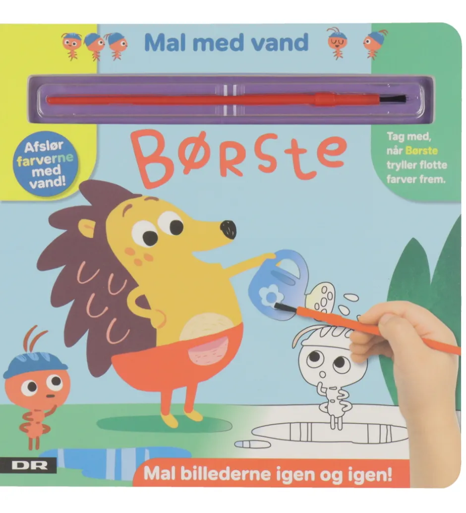 Malebog - Mal Med Vand - Børste>Alvilda