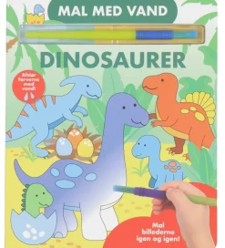 Malebog - Mal Med Vand - Dinosaurer>Alvilda Online