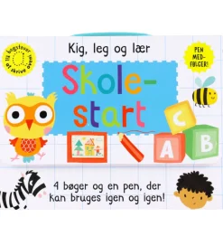 Opgavebøger - Skriv Og Visk Ud - Skolestart - 4 stk. - D>Alvilda Clearance
