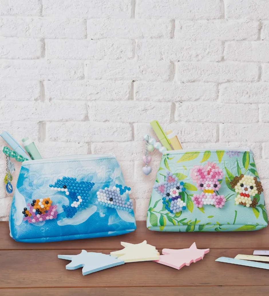Perlepung - Dekoration - Sea Life - Blå>Aquabeads New