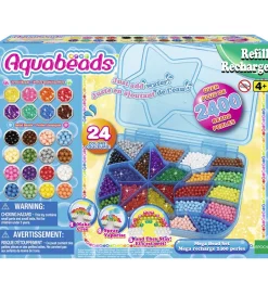Perler - 2400+ stk. - Mega Bead Set - Multifarvet>Aquabeads Discount
