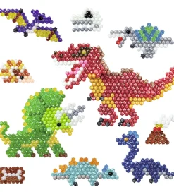 Perlesæt - 1200+ Stk. - Dinosaur World>Aquabeads Outlet