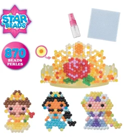Perlesæt - 870 stk. - Disney Prinsesse Krone>Aquabeads