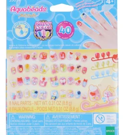 Perlesæt - Nail Studio - Hearts & Ribbons Nail Refill>Aquabeads Hot