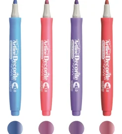 Tuscher - Decorite Brush - 4 stk. - Contemporary Metalli>Artline Discount