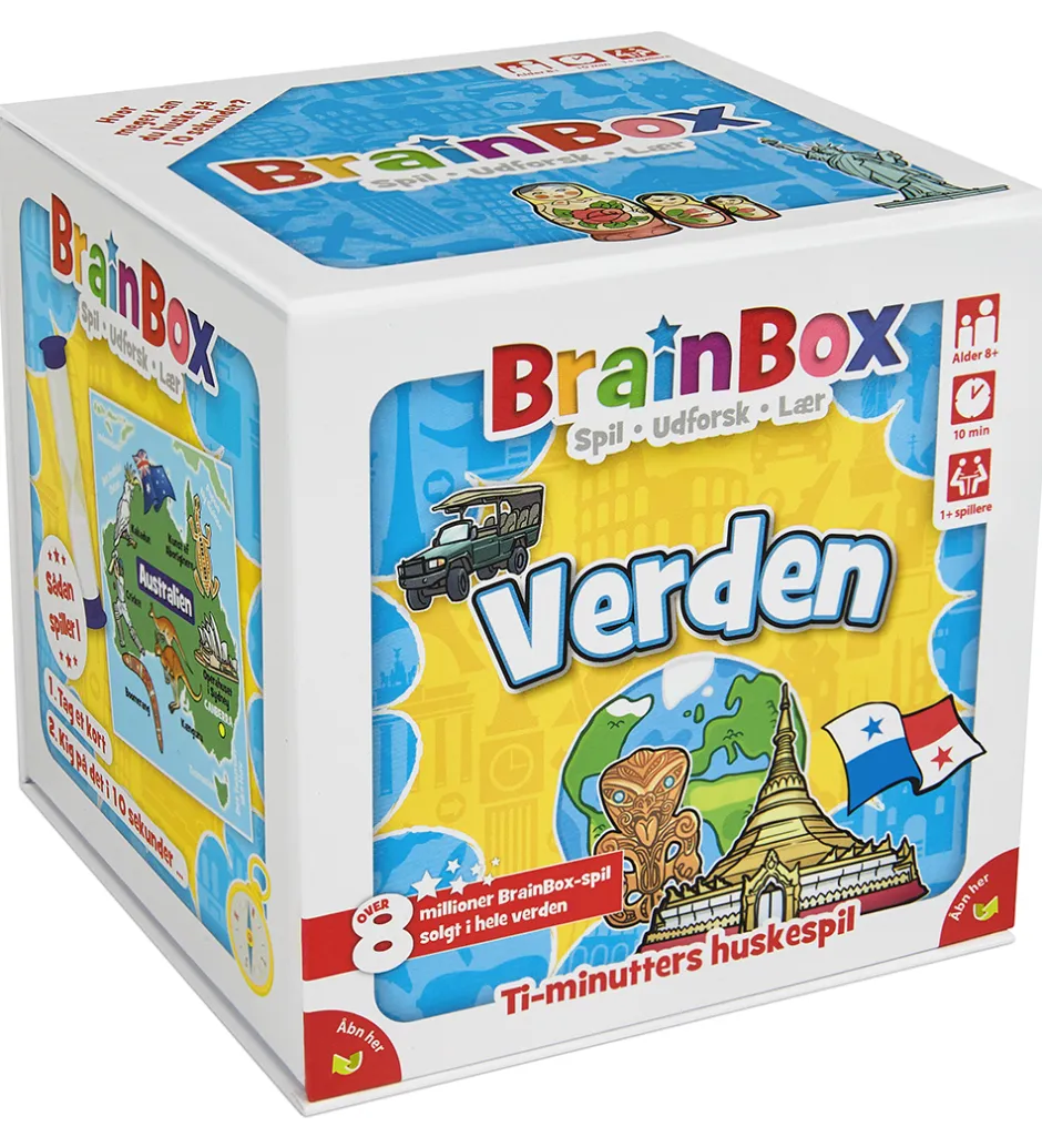 - Brainbox Huskespil - Verden>Asmodee Discount