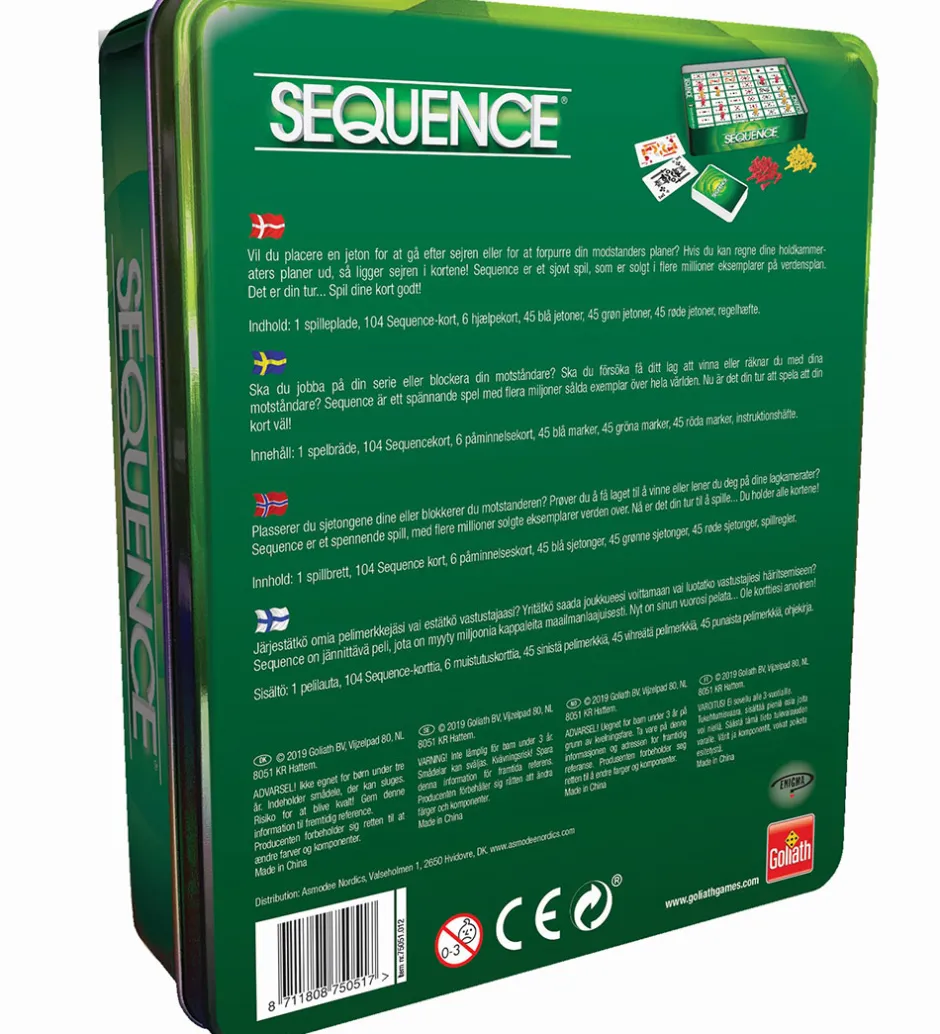 - Sequence Brætspil - Travel Nordic>Asmodee Online