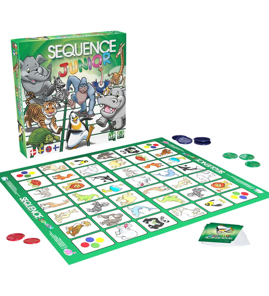 - Sequence Brætspil - Junior Nordic>Asmodee New