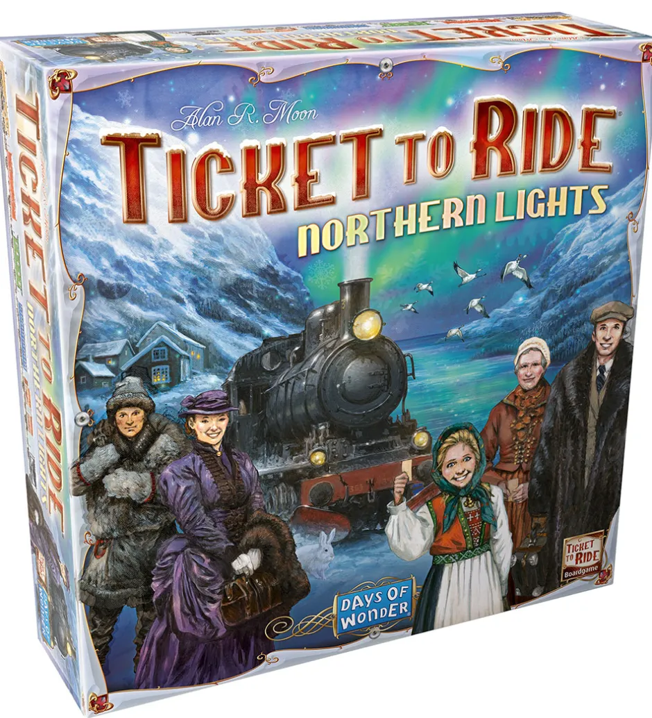 - Ticket To Ride Brætspil - Northern Lights - Nordic>Asmodee Clearance