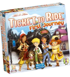 - Ticket To Ride Brætspil - First Journey - Nordic>Asmodee Clearance