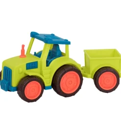 Bil - Happy Cruisers - 30 cm - Traktor m. Trailer>B. toys Outlet