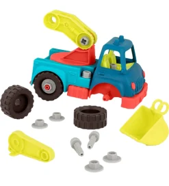 Bil - Happy Cruisers - Take-Apart Kranbil - 31 Dele>B. toys Discount