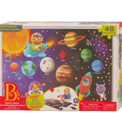 Gulvpuslespil - 48 brikker - Solsystemet>B. toys Clearance