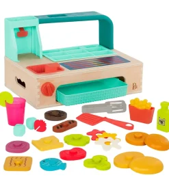 Legekøkken - 30 Dele - Burgerstation>B. toys Discount