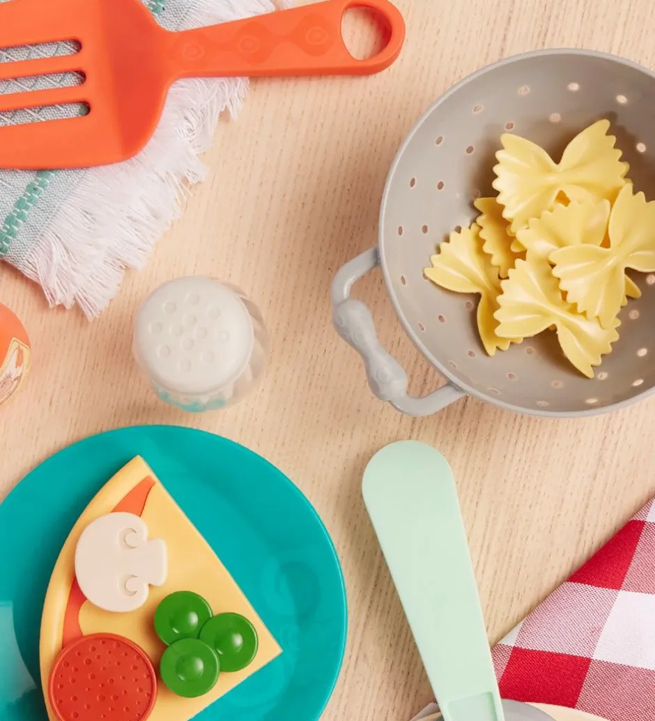 Legekøkken - 45 Dele - Pizza & Pasta>B. toys