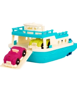 Legetøj - Happy Cruisers - 30 cm - Færge m. 2 Biler>B. toys New