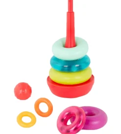 Stablelegetøj - Rainbow Rings - 9 Dele>B. toys Hot