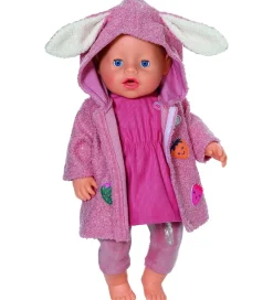 Dukketøj - Frakkesæt m. Kjole - 43 cm>BABY born