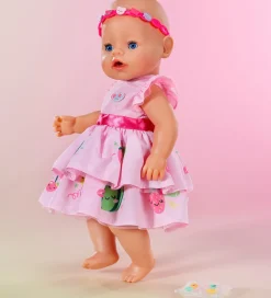 Dukketøj - Kjole m. Applikationer - 43 cm>BABY born Hot