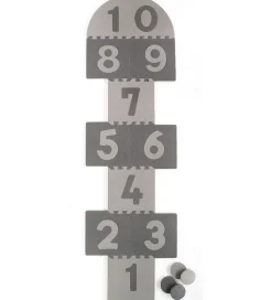 Hinkeskumgulv - Jump & Play - Assorteret - Grå>BabyDan Discount