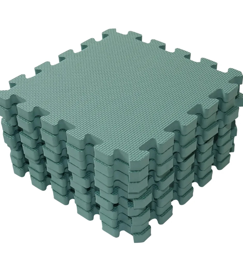 Legegulv - 90x90 - Grøn>BabyDan Discount