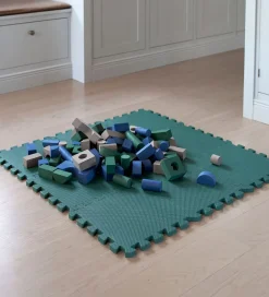 Legegulv - 90x90 cm - Blå>BabyDan Clearance