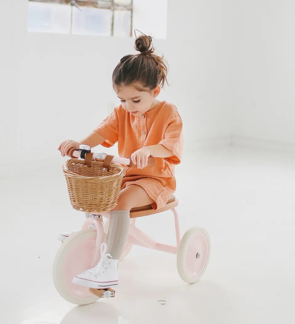 Trike - Trehjulet - Rosa>Banwood