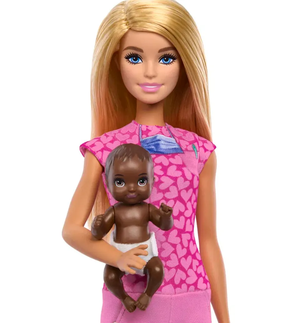 Dukke - 30 cm - Børnelæge Legesæt>Barbie Clearance