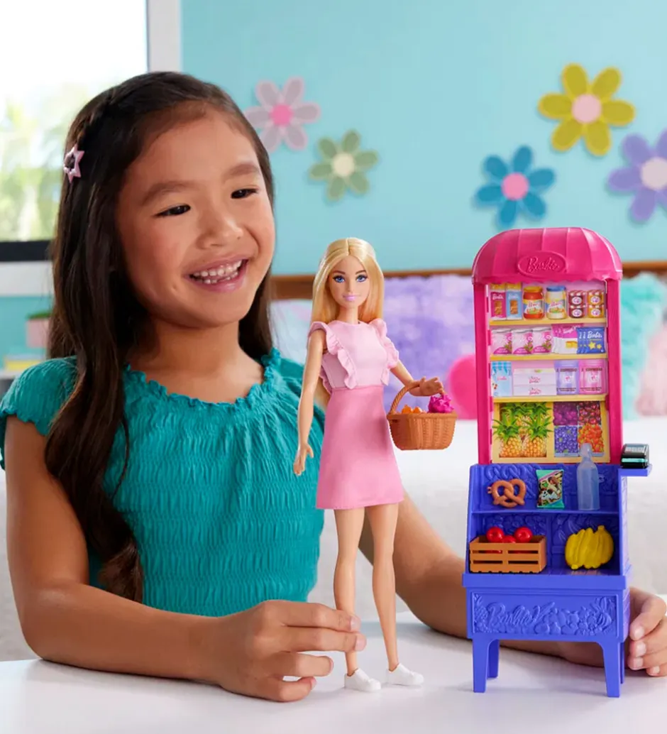 Dukke - 30 cm - Recipe For Friendship Malibu Shoppesæt>Barbie Best