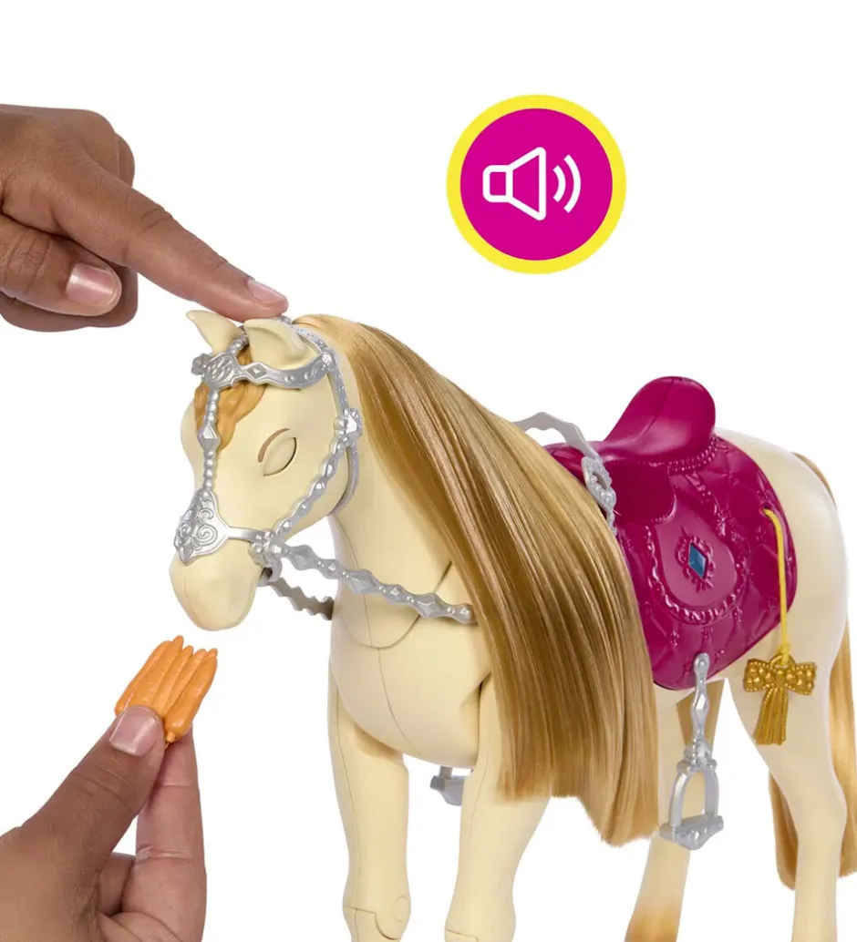 Hest m. Lyd - 30 cm - Great Chase Feature Horse>Barbie