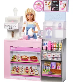 Legesæt - Kaffebutik m. Tilbehør>Barbie Outlet