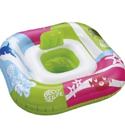 Badering m. Sæde - 0-11 Kg - Grøn/Pink/Blå>BECO Sale