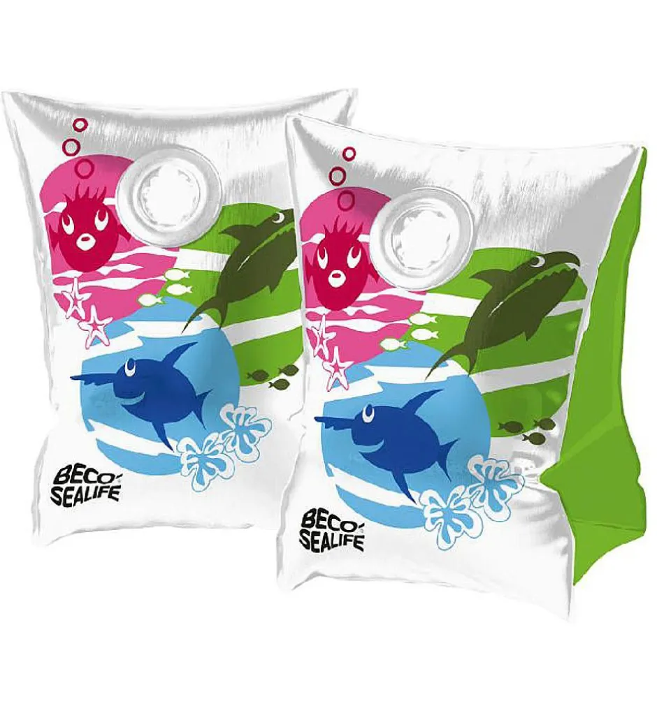 Svømmevinger - 0-15 kg - Hvid/Multifarvet>BECO
