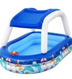 Badebassin m. Skygge - 213 x 155 cm - Sea Captain>Bestway Hot