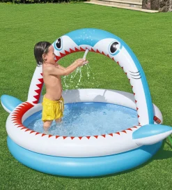 Badebassin m. Sprinkler - 163 x 127 cm - Sharktastic>Bestway Best