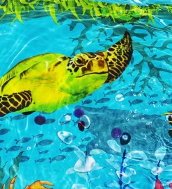 Badebassin m. Tilbehør - 262 x 175 cm - 3D Undersea Adve>Bestway Best