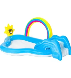 Legebassin - Rainbow N' Shine - 2.57mx1.45mx91cm>Bestway Clearance