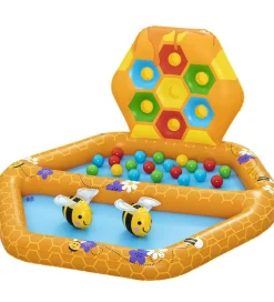 Legebassin m. Bolde - 127 x 119 cm - Lil' Beehive>Bestway New
