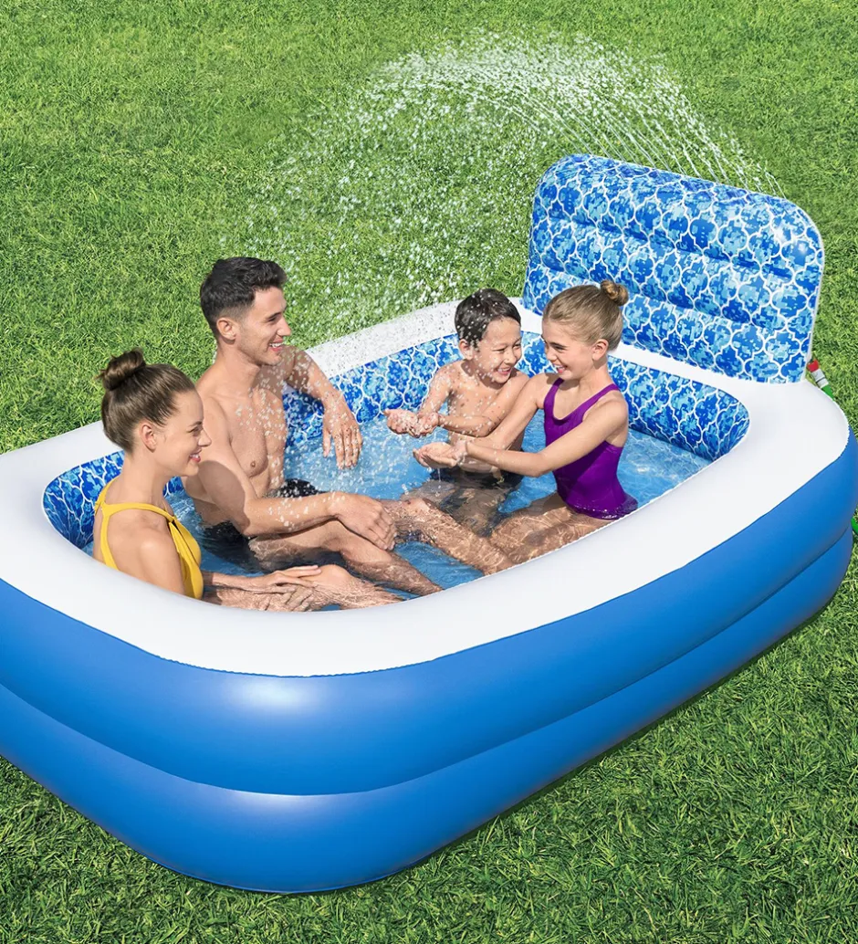 Sprinklerbassin - 229x152x96cm - Waterfall Oasis>Bestway Best